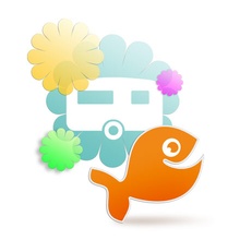 Wohnwagen günstig beschriften - mit Grafiken, Sprüchen und Fotos!