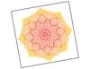 Lieferansicht Mandala – Yellow Red Lace