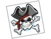 Lieferansicht Piratenkopf Captain Jack Red