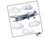 Lieferansicht Wolkenflieger Aquarell