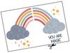 Lieferansicht Rainbow You are Magic
