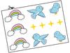Lieferansicht Es piept im Regenbogenland