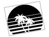 Lieferansicht Palm Tree Sunset