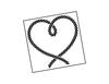 Lieferansicht Nautical Rope Heart