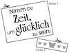 Lieferansicht Glücklich