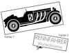 Lieferansicht Rennfahrer