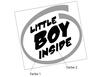 Lieferansicht Little Boy Inside