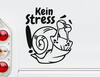Wohnmobil-Aufkleber Schnecke Kein Stress!
