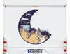 Wohnmobil-Aufkleber Moon & Mountains