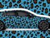 XXL Car-Wrapping Folie Blue Beast