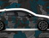 XXL Car-Wrapping Folie Blue Phantom Camo