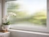 Fensterfolie Rillenglas 12mm: Beispiel Bad & WC